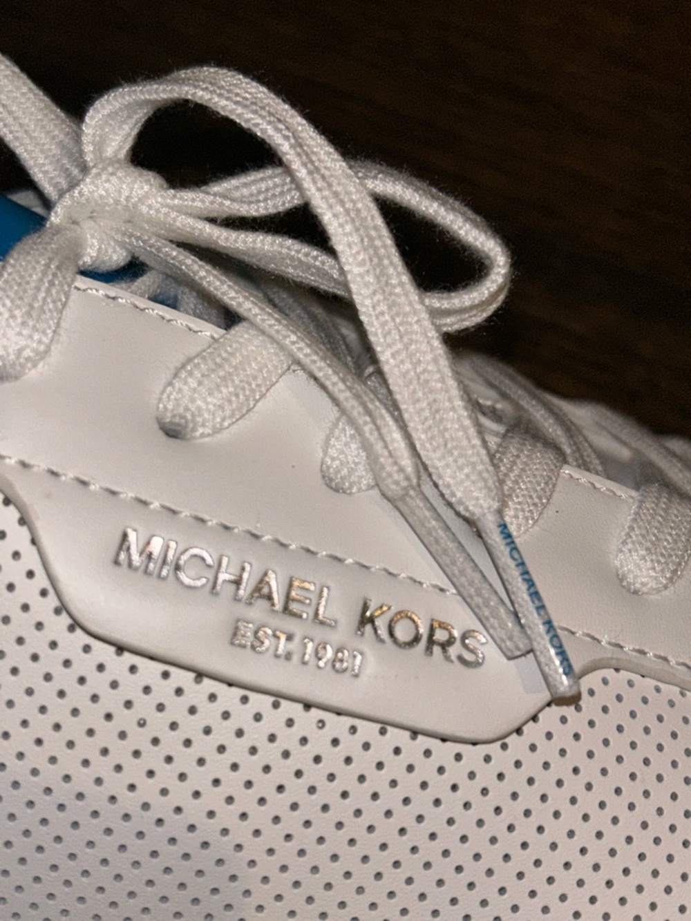 Michael Kors Keating Glacier / Pool Sneakers - Picture 8 of 9
